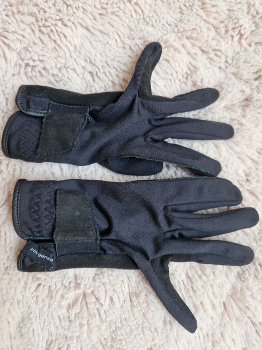 Rękawiczki jeździeckie na konia 10 11 12 lat