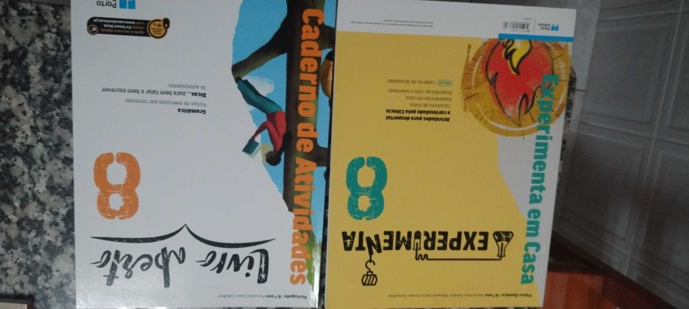 Livros de fichas 8 ano