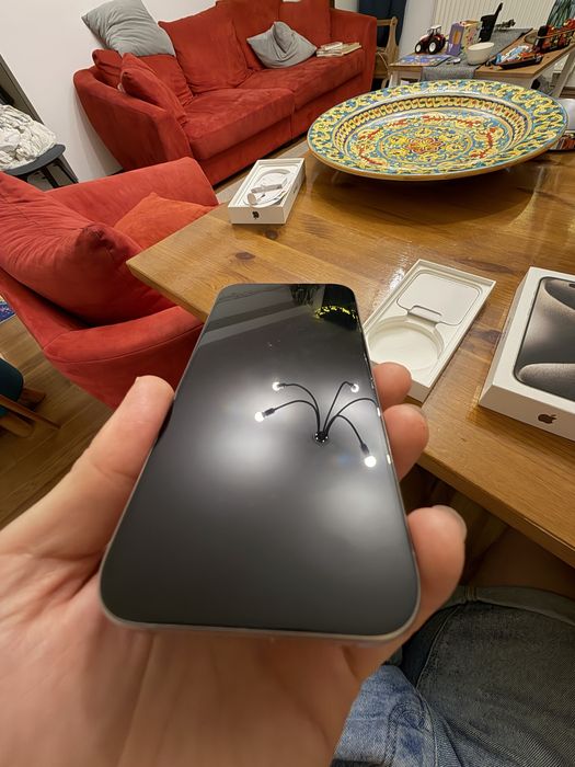 iPhone 15  pro.