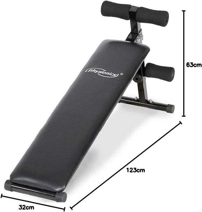 Ławka skośna czarna