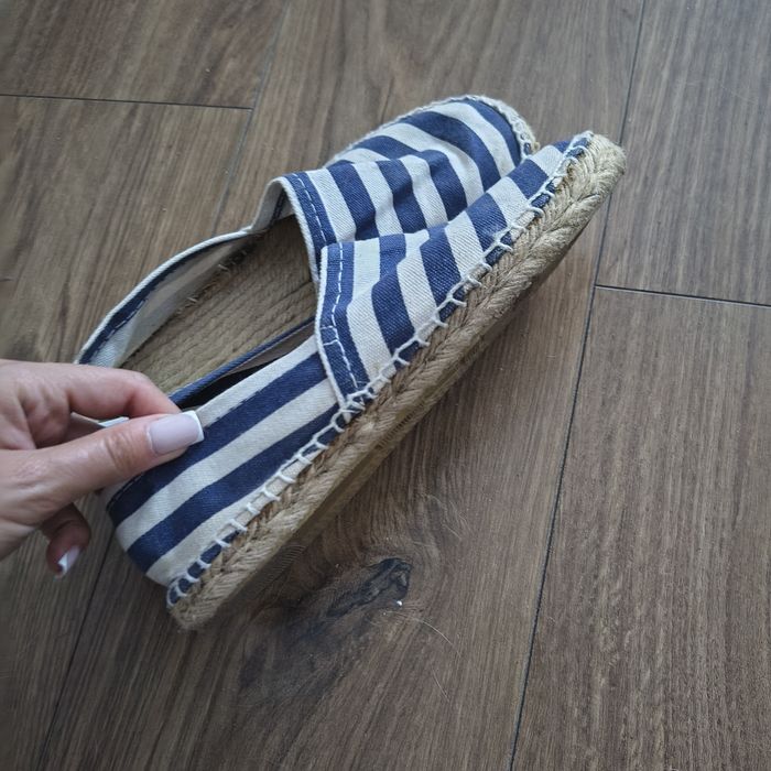 Espadryle w paski tenisówki