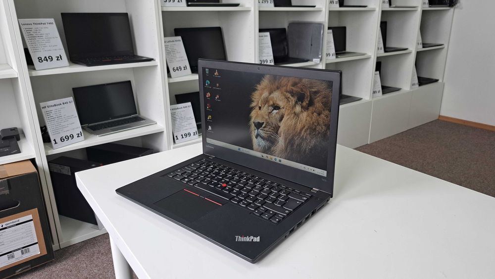Biznesowy Lenovo ThinkPad T470 14" i5 8GB 256SSD IPS FHD Kl. A Win11
