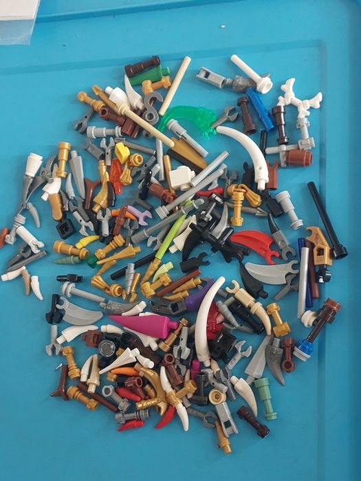 Lego klocki rózne.