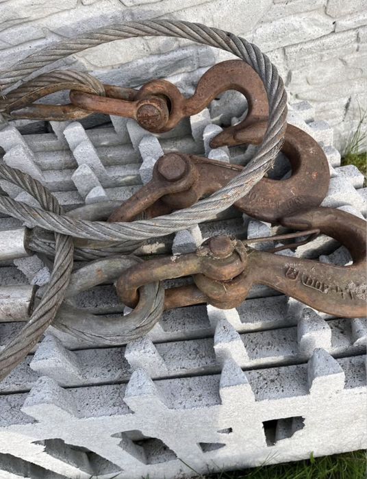 Liny stalowe. Dźwigowe