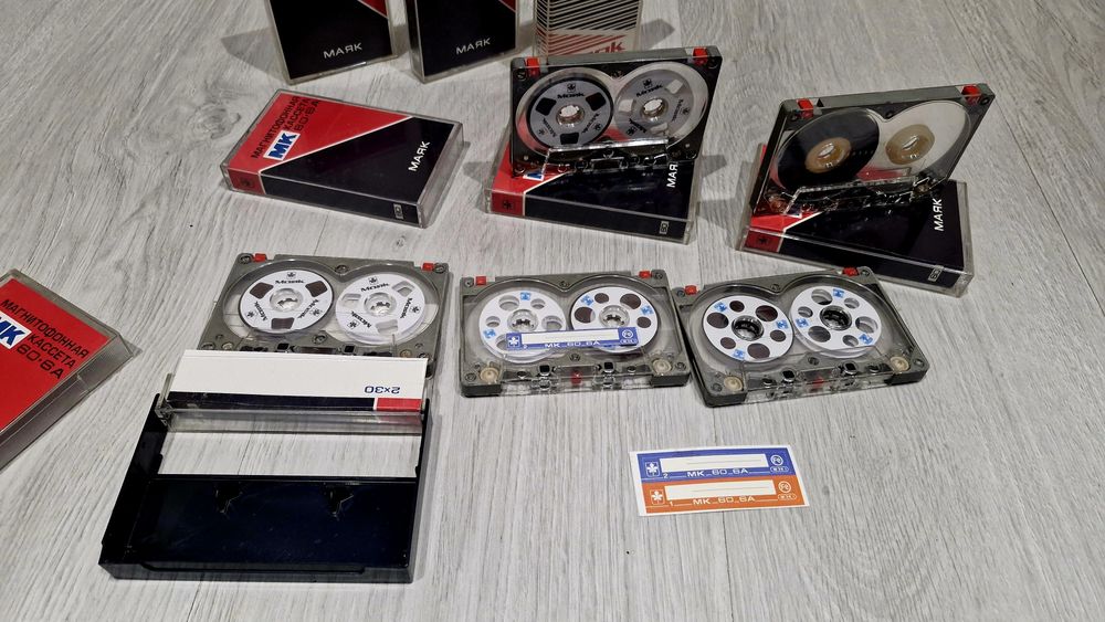 Кассеты маяк новые.