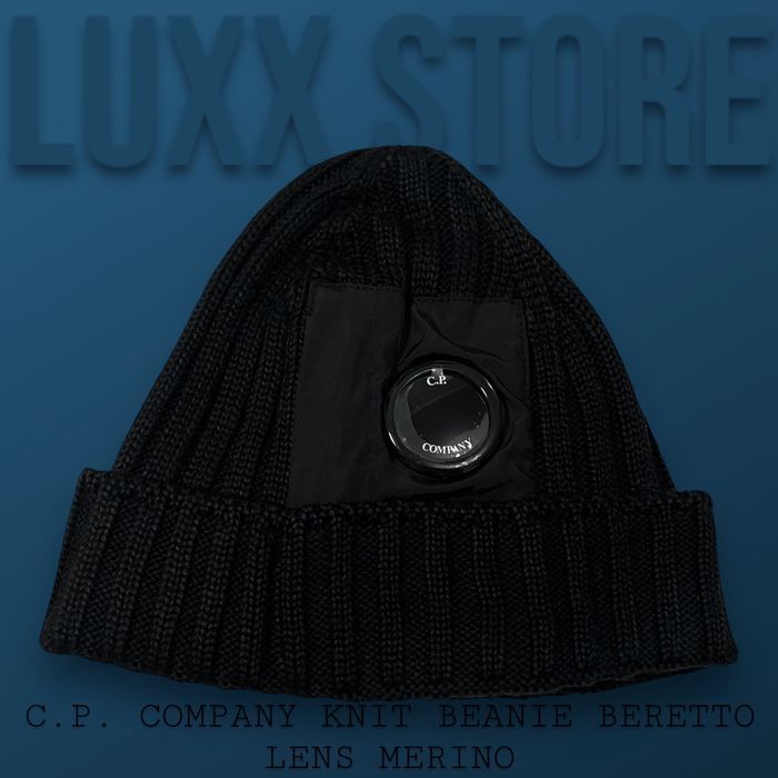 Шапка C.P. Company Lens Merino (cp, сп, сипи компани)