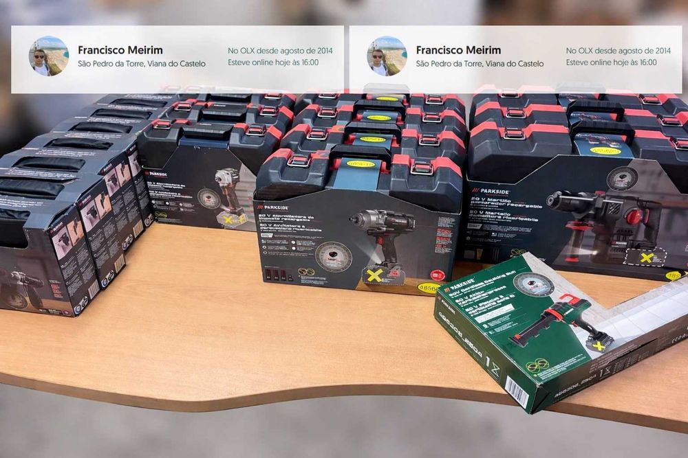 Compresor portátil a bateria 20 V PARKSIDE