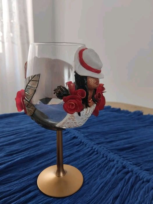 Copos feitos á mão