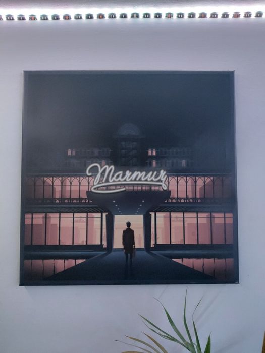 Obraz Płótno Canvas 60x60 Taco Hemingway - Marmur (Hotel Marmur)