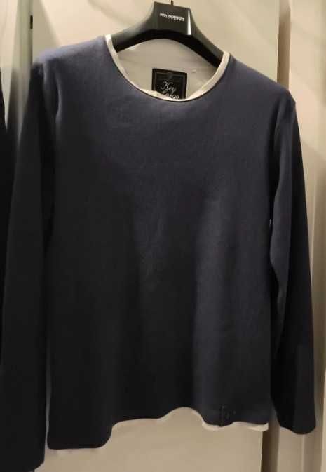 Bluza Sweter Męska M Bawełna Nowa