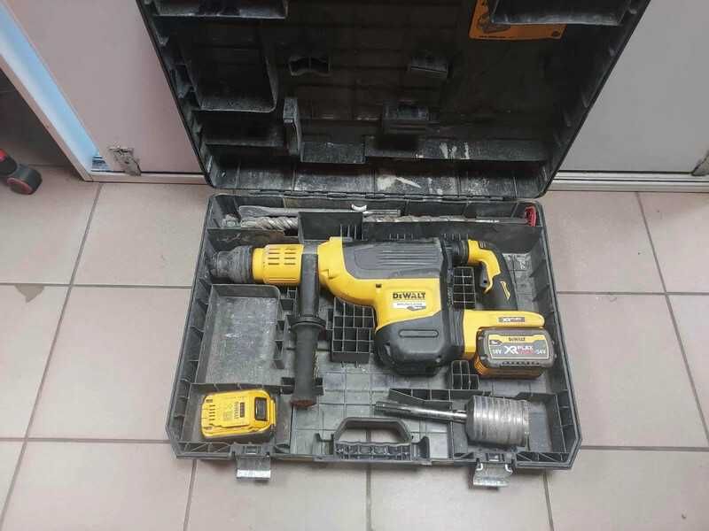 Młotowiertarka akumulatorowa DEWALT 54 V SDS Max DCH775 2x aku