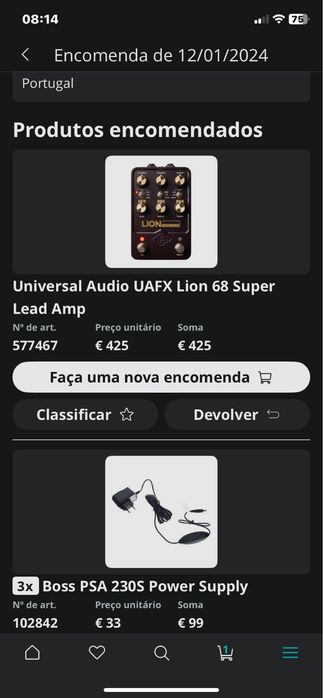 UAFX LION 68 Marshall Amp Pedal