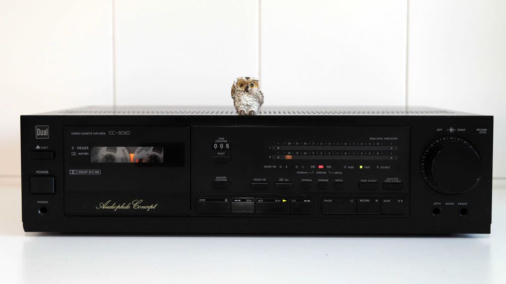 Dual CC-5050 Tape Deck Cassetes 3 cabeças