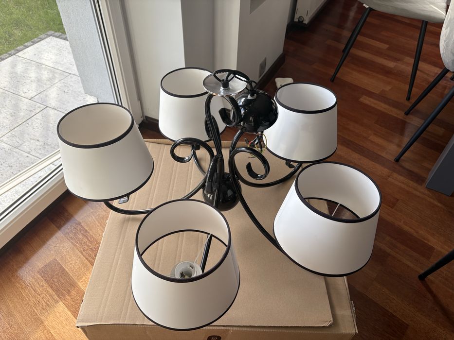 Lampa sufitowa 5 punktowa