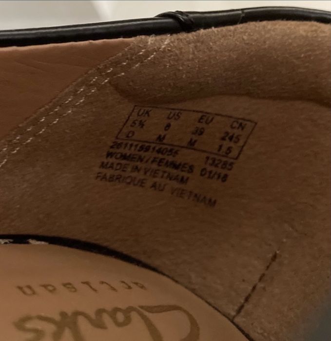 Sapatos Altos Clarks