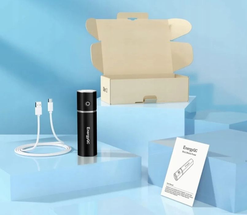 Powerbank EnergyQC 5000 mAh czarny