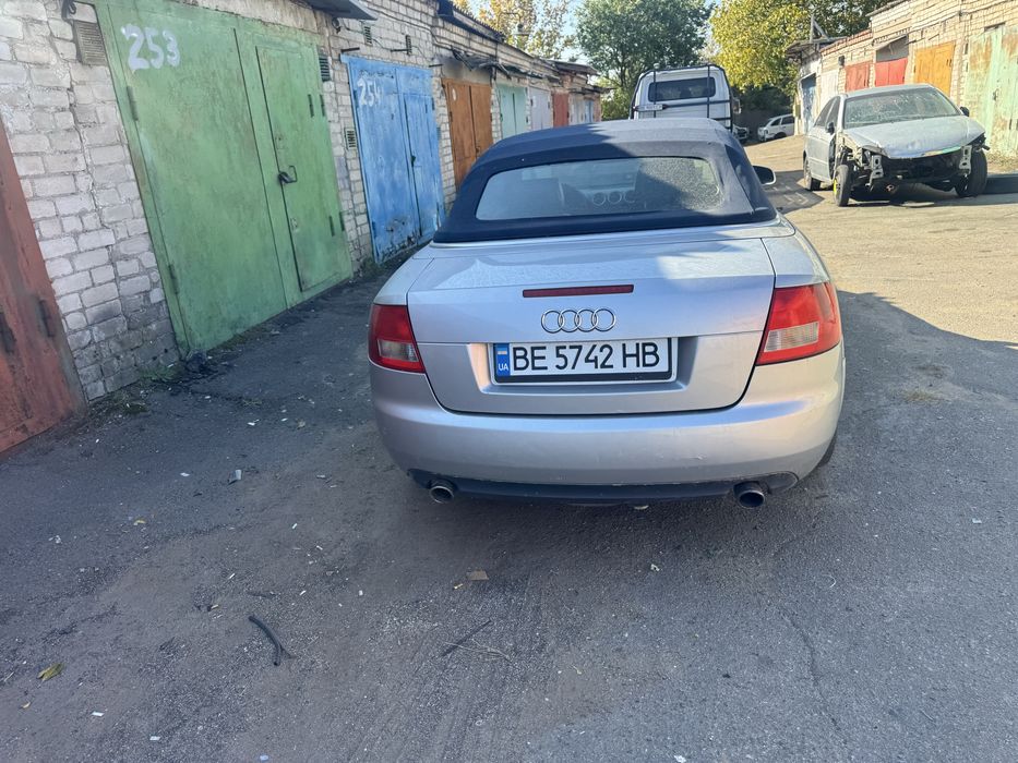 Audi a4 cabrio 2.8