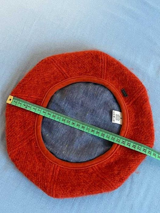 Levi's Wełniany Pomarańczowy Beret