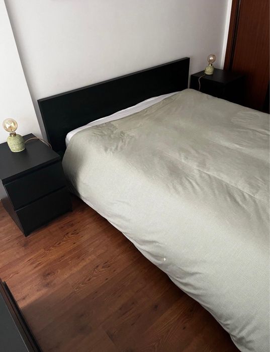 Mobilia quarto cama, comoda e mesas de cabeceira