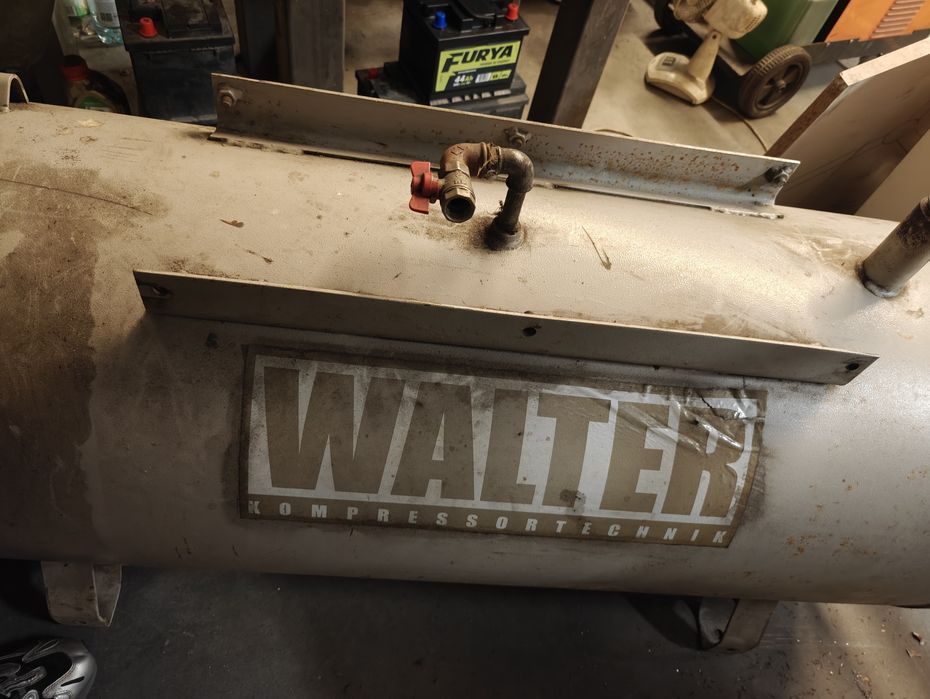 Zbiornik do kompresora, kompresor,Walter