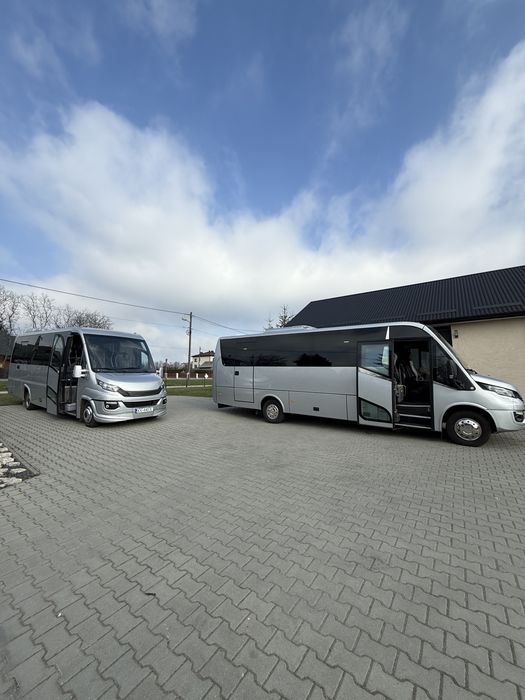 Przewóz osób bus z kierowcą / transport pasażerski 22 / 29 / 31