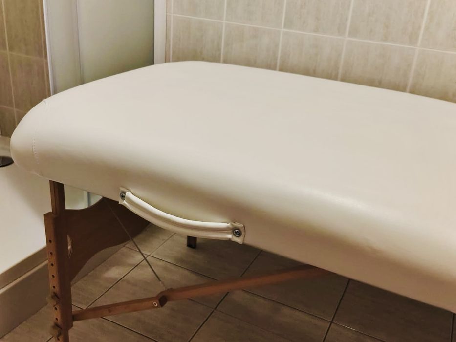 Stół do masażu MOVIT | Szeroki | Jak nowy | Materac GRATIS