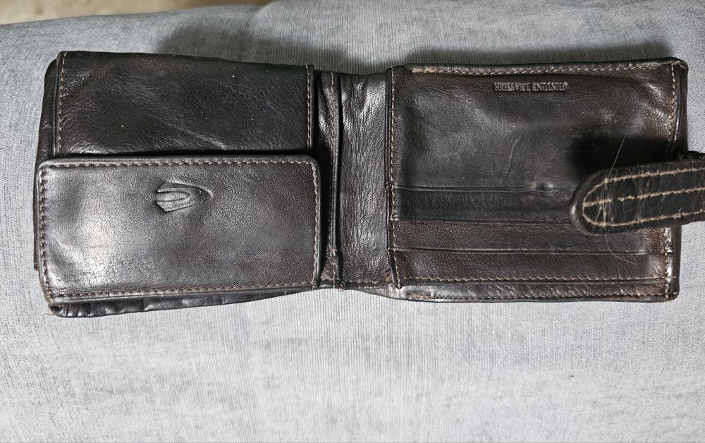 Carteira em pele Camel Active