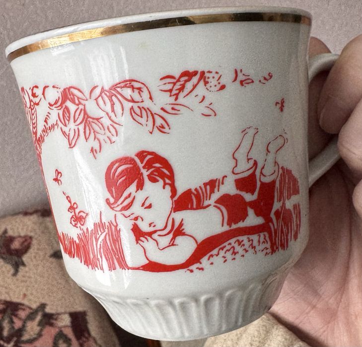 Вінтажна дитяча чашка Пастушок ( Тернопільський ФЗ)