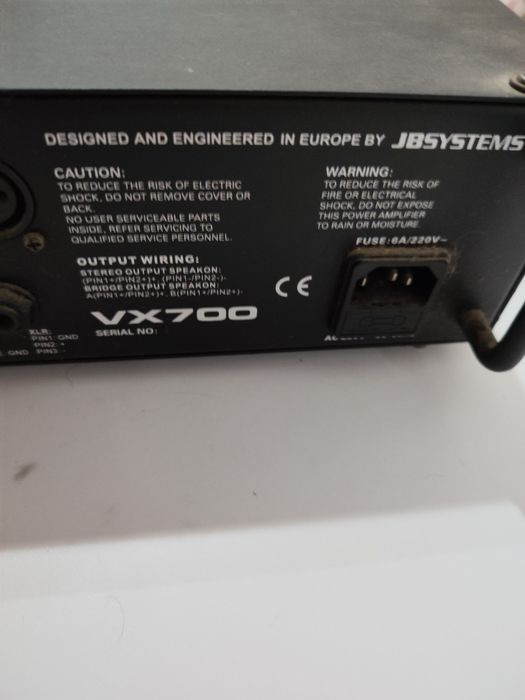 Amplificador 350w x2  jbsystem