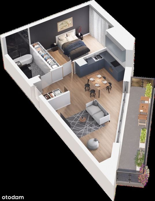 Tylko 12 889 Zł/M² W Centrum! | 2 Pokoje | Balkon | 0% Prowizji I Pcc