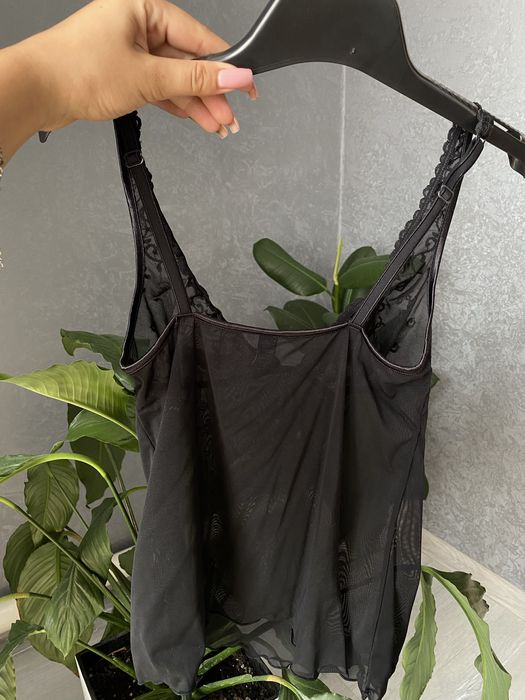 Пенюар сіточка кружевний