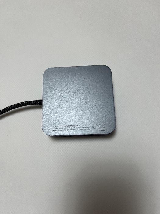 Преміальний USB-C хаб Green Cell (GC) Hub 2 (AK61) — HDMI 4K, PD, Ethe
