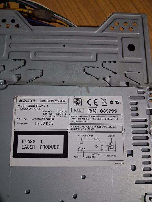 SONY dvd lcd MANTA 11 "  komplet bus kamper przyczepa