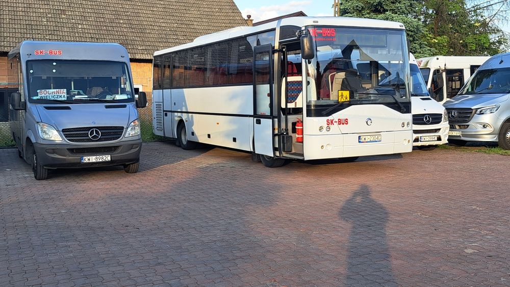 Przewóz osób, wynajem busów od 7-51 os, usługi transportowe