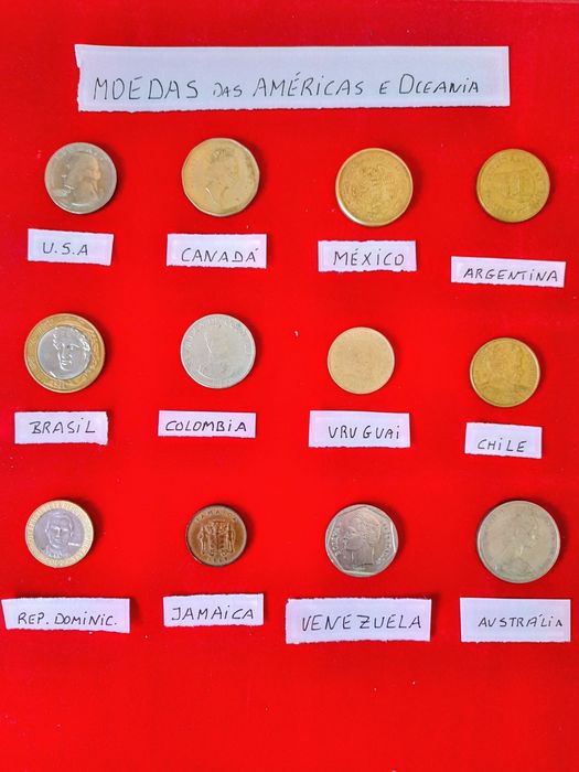 Moedas das Américas e Oceania