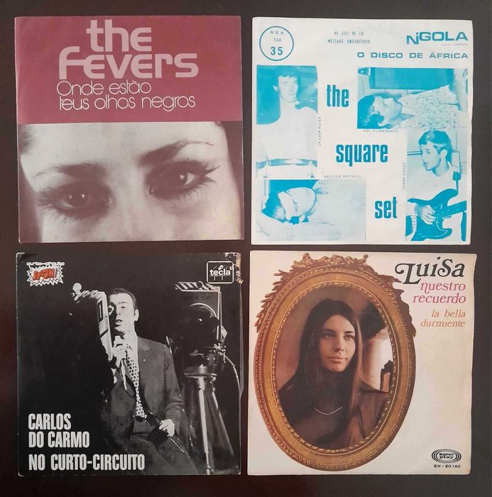 Vários Singles e Lps-Música Portuguesa, Africana, Brasil e estrangeira