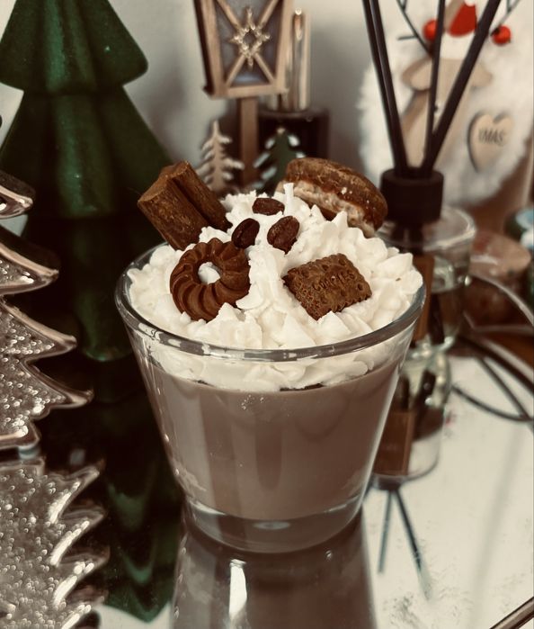 Karmelowa świeczka sojowa