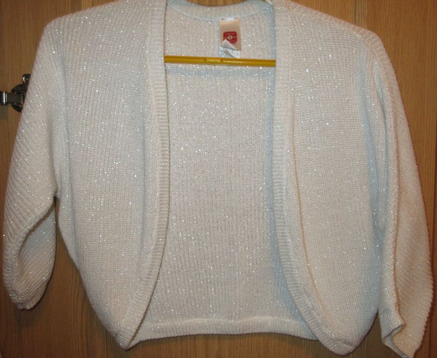 Bolero beje lurex C&A - Ideal para cerimónia - S