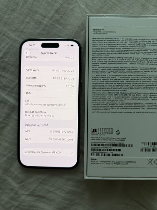 iPhone 14 Pro 128 GB 88%