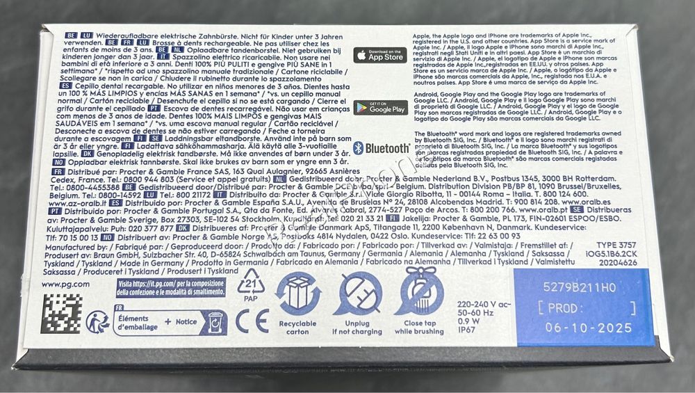 Електрична зубна щітка Oral-B iO Series 5s Black