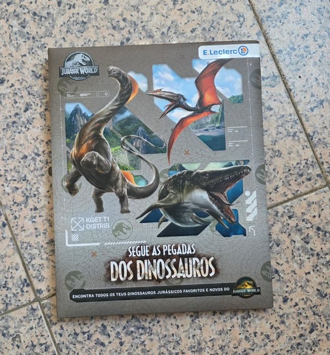 Coleção Jurassic Word Cromos e Cartas ver Fotos