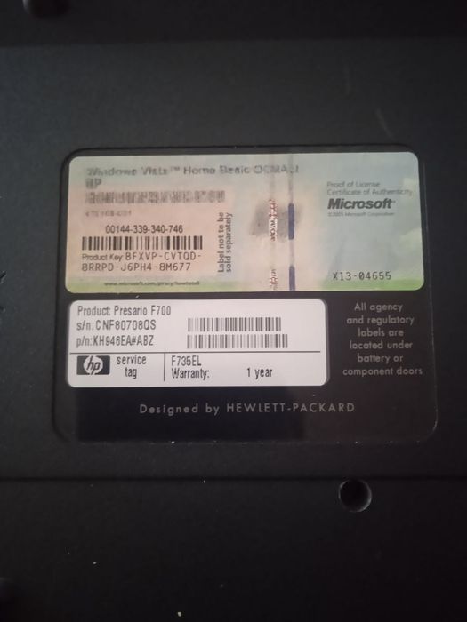 Presarlo F700 на запчасти или на восстановление