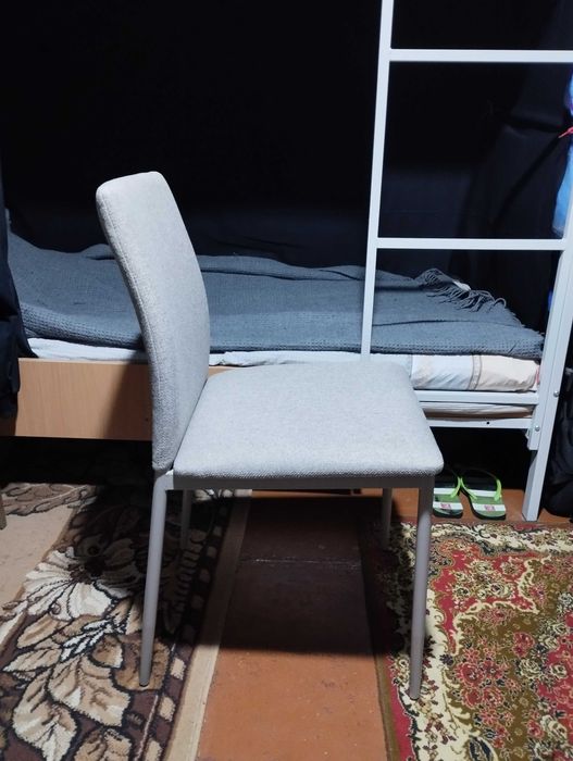 Стілець Max's furniture Спенсер Білий/Бежевий