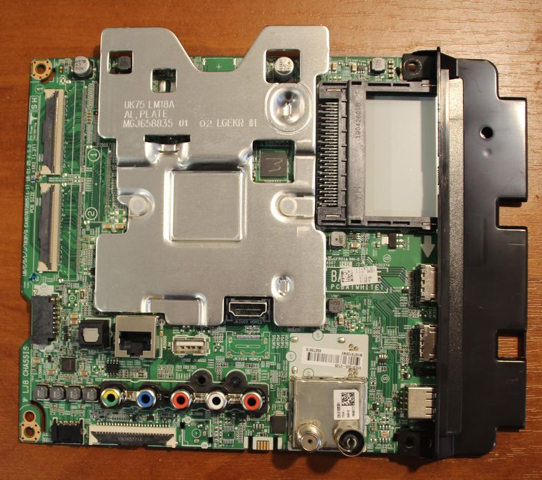 Разборка. 43" LG 43UK6400PLF. EAX67872805(1.1), EAX67209001(1.5)