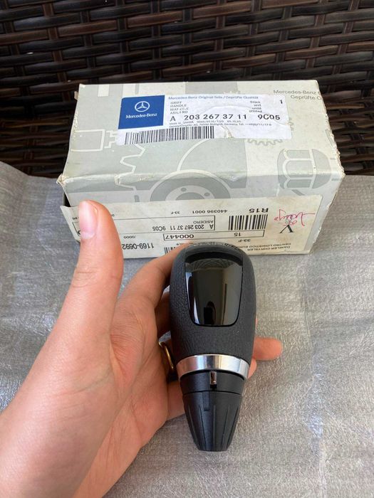 Manete alavanca velocidades para Mercedes classe C W203 / CLK W209 automático classic