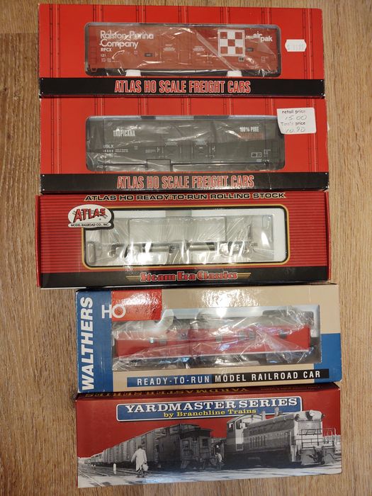 Wagony towarowe  H0 USA Athearn Atlas Bachmann Walthers