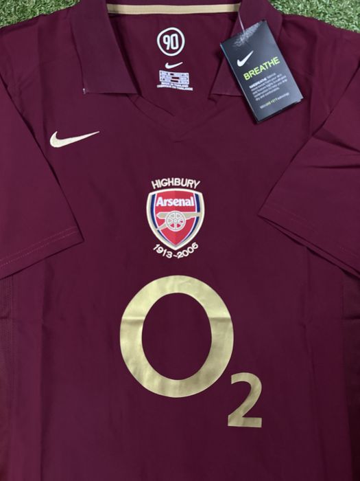 Koszulka pilkarska Arsenal 2005/2006 Nike