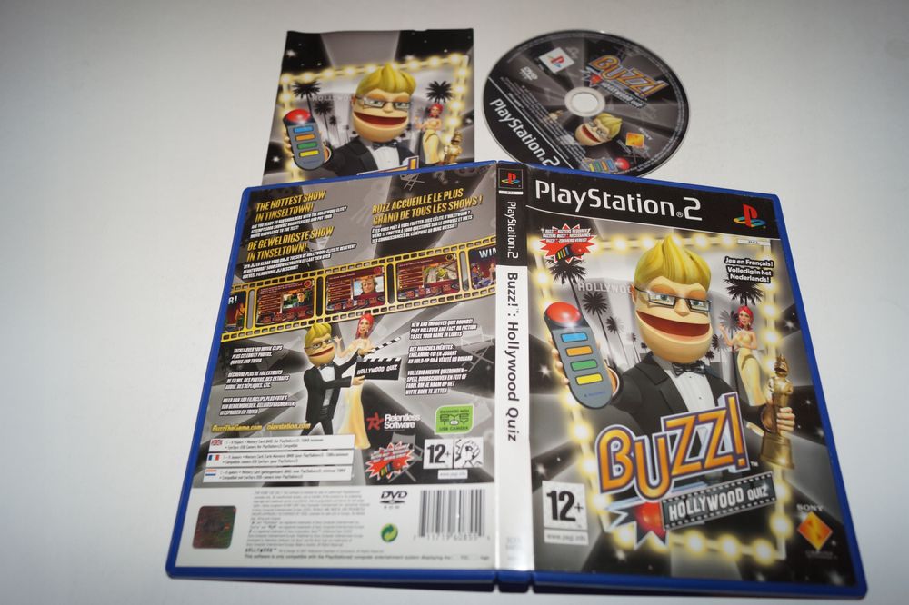 Gra Buzz! The Hollywood Quiz Sony Playstation 2 (Ps2)