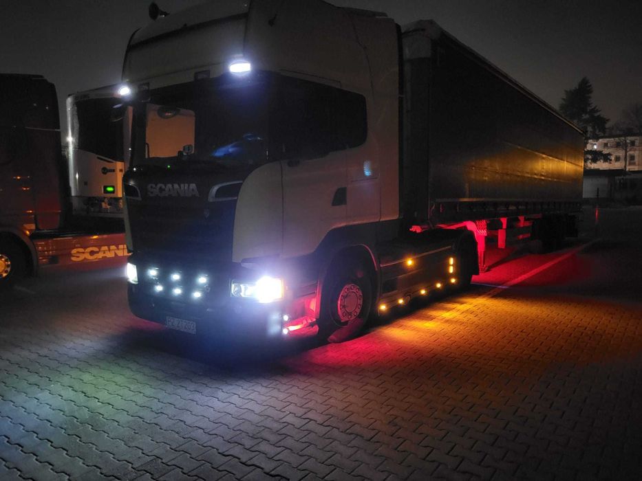 Scania V8 520 zadbany salon Polska