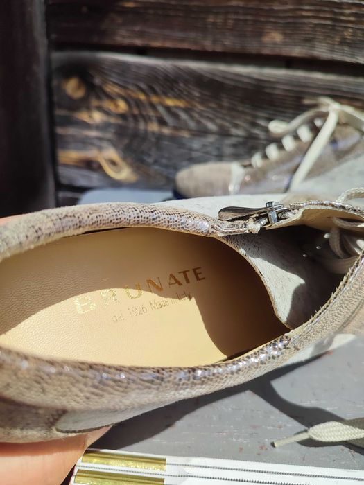 Włoskie Buty Brunate - Wysoka jakość - Italy - Super stan